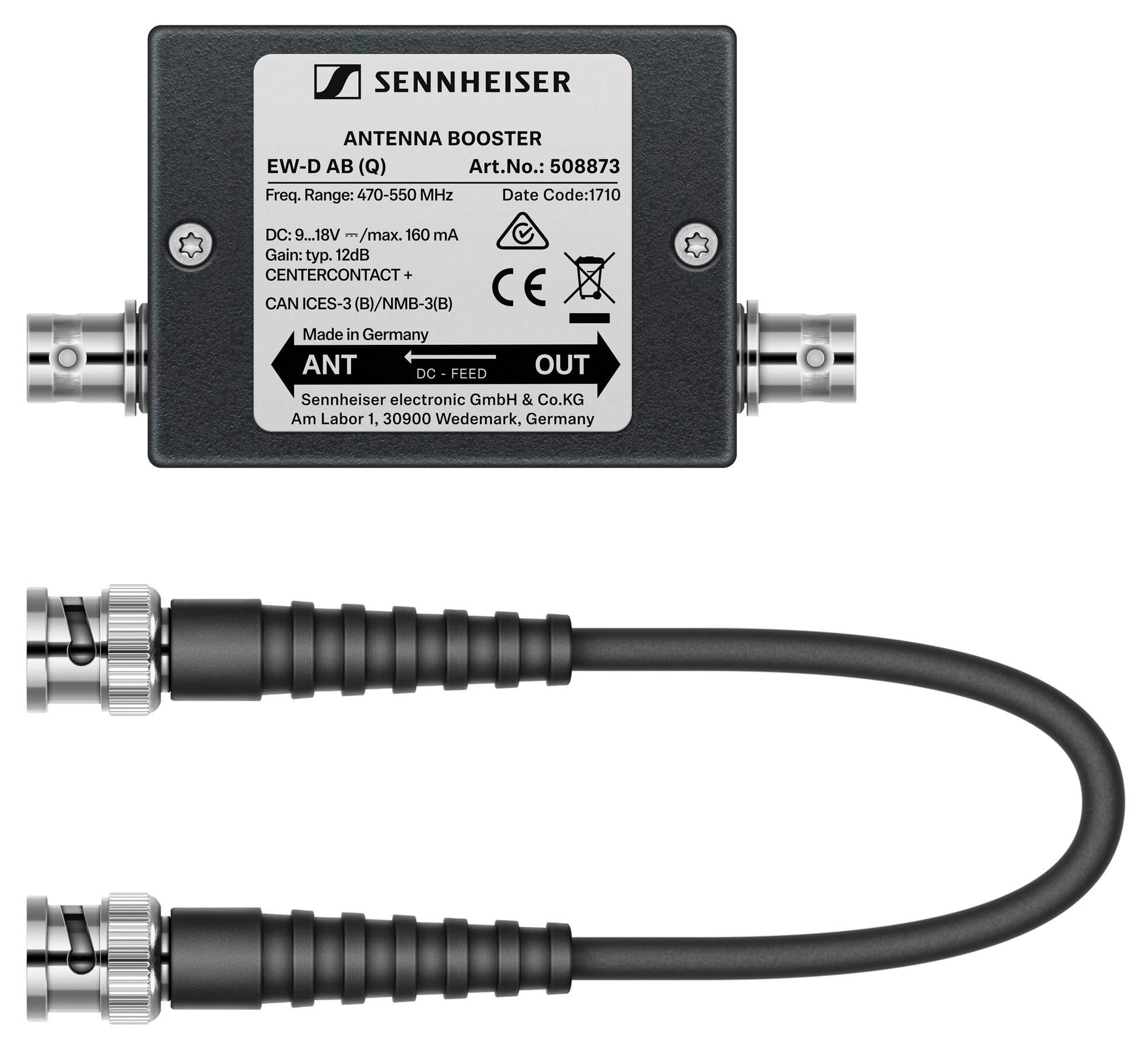 Sennheiser EW-D AB R Inline Antenna Booster