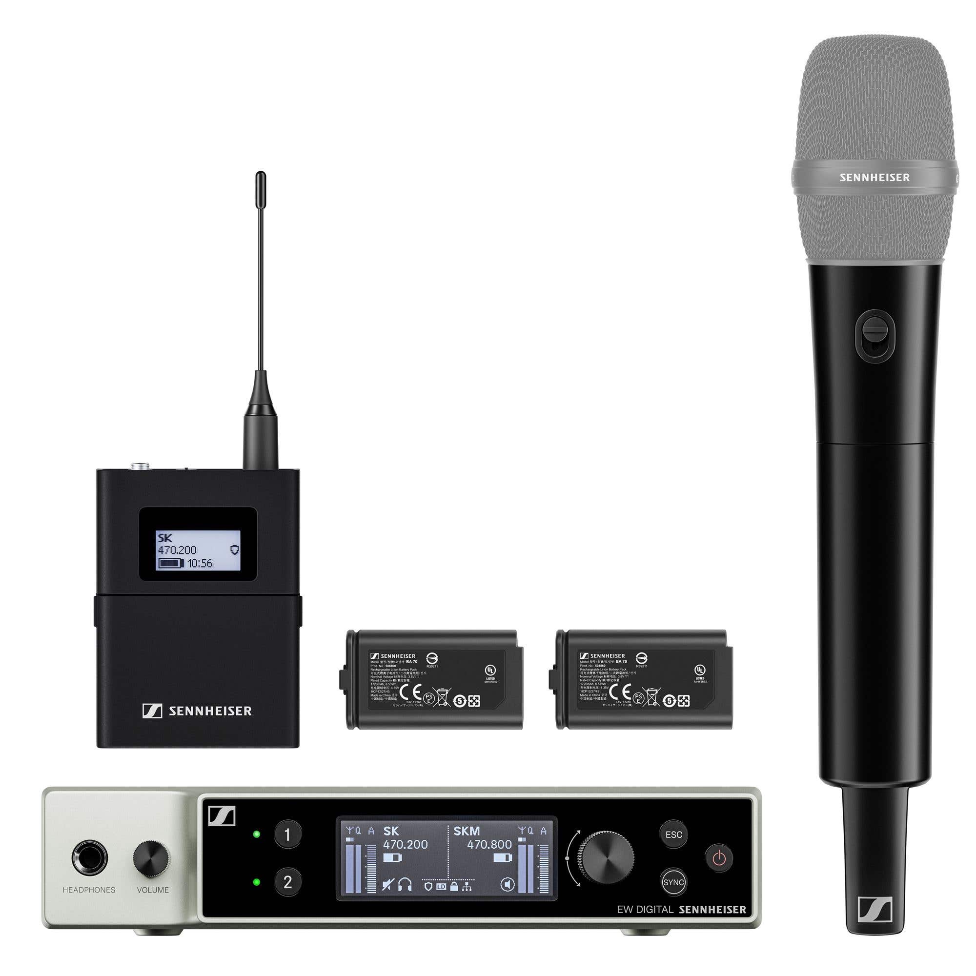 Sennheiser EW-DX eVolution Digital SK / SKM-S Base Set Group Q1-9