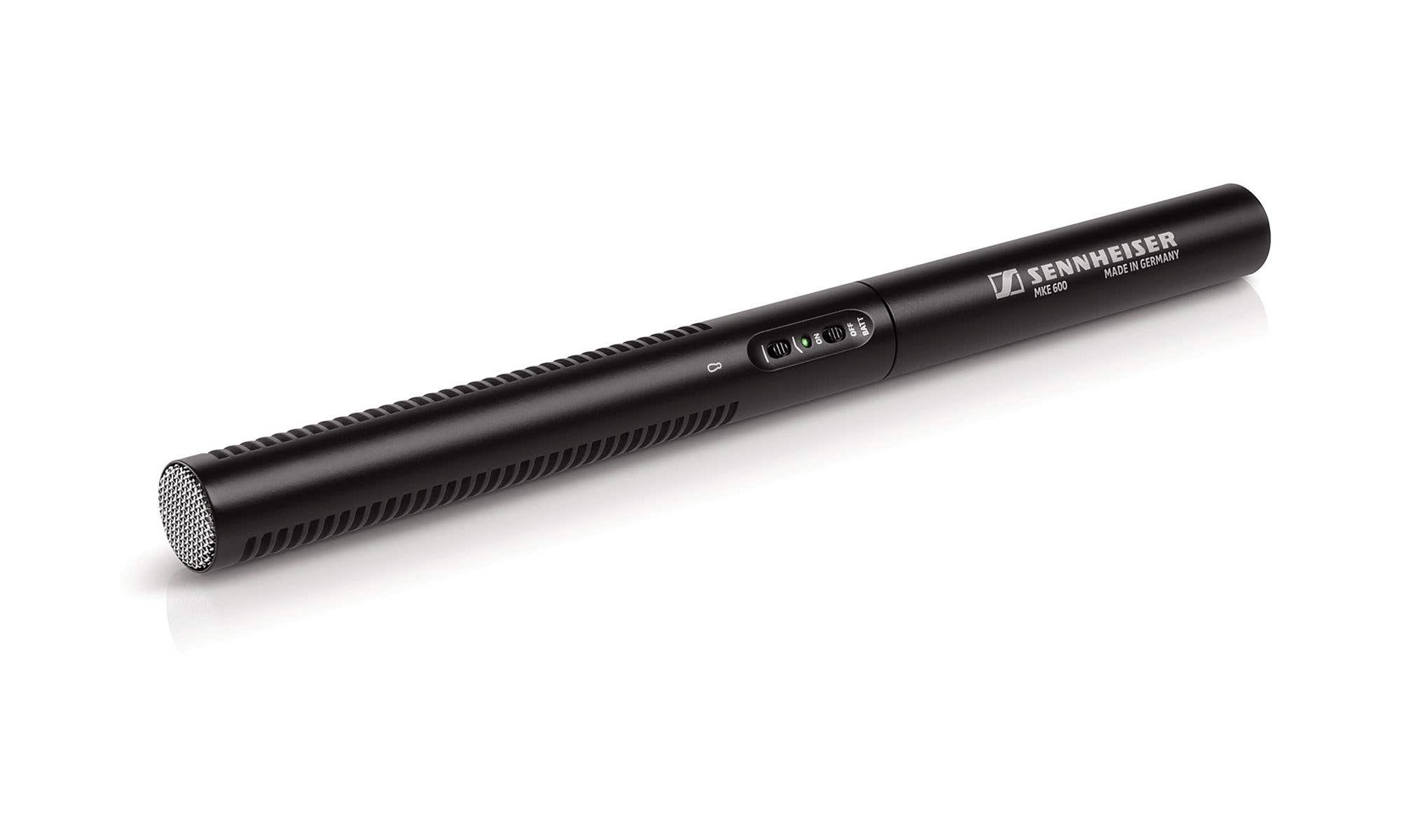 Sennheiser MKE 600 Shotgun Condenser Video Camera Microphone