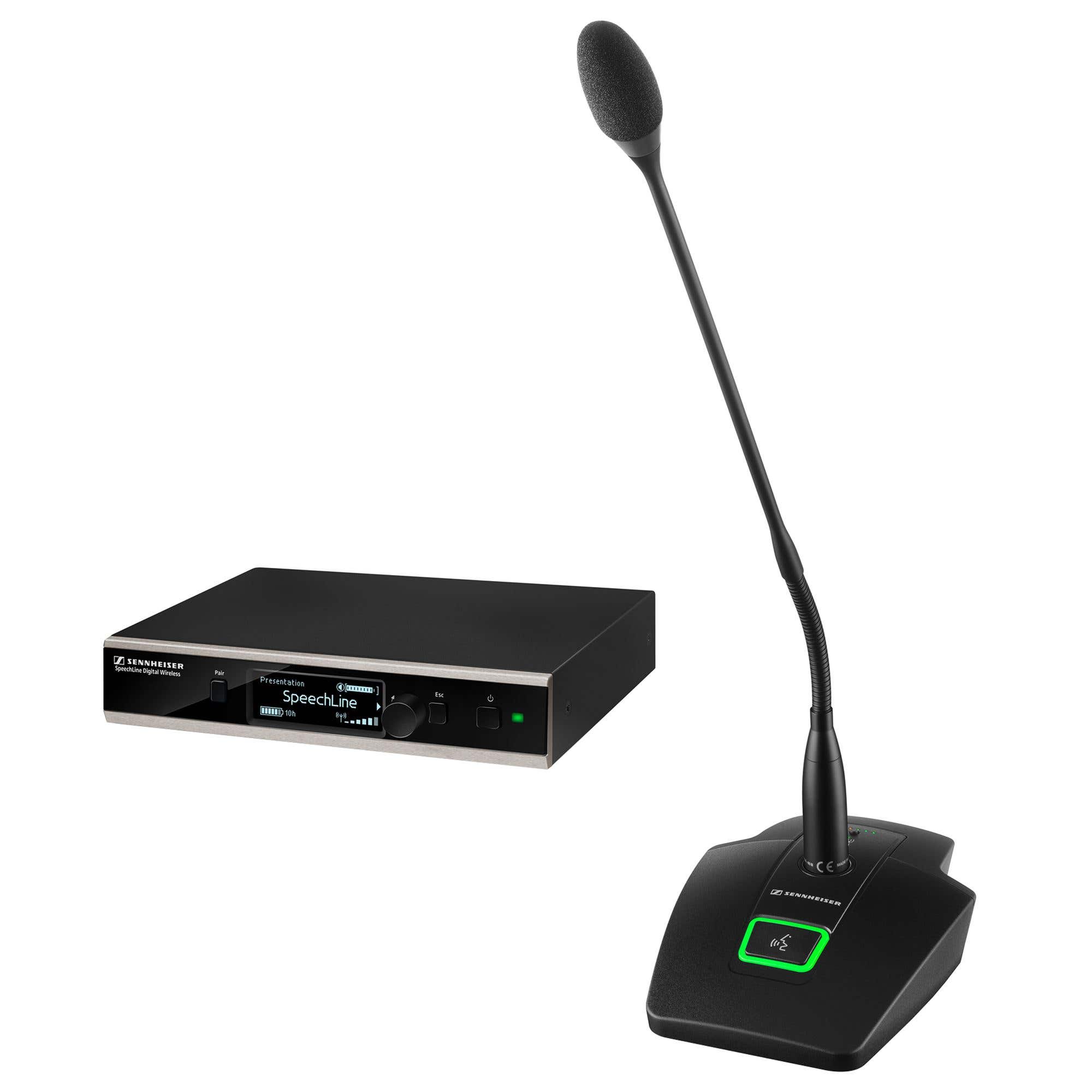 Sennheiser SL TS 133 GN Speechline Wireless Table Gooseneck Mic Set