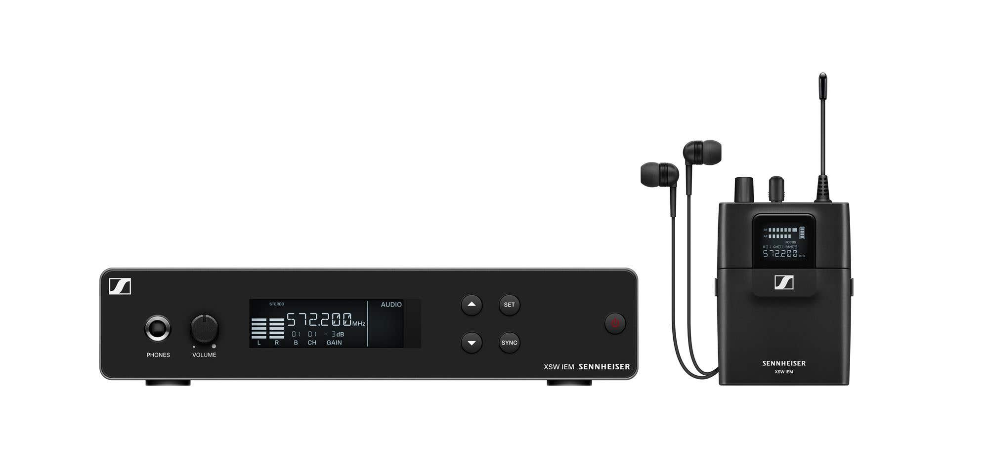 Sennheiser XSW IEM SET Wireless In Ear Monitor System Band A