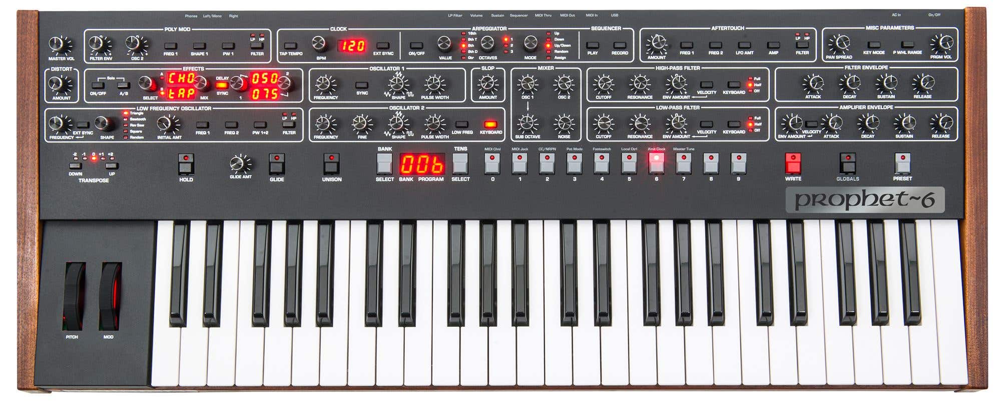Sequential Prophet 6 49-Key Analog Synthesizer