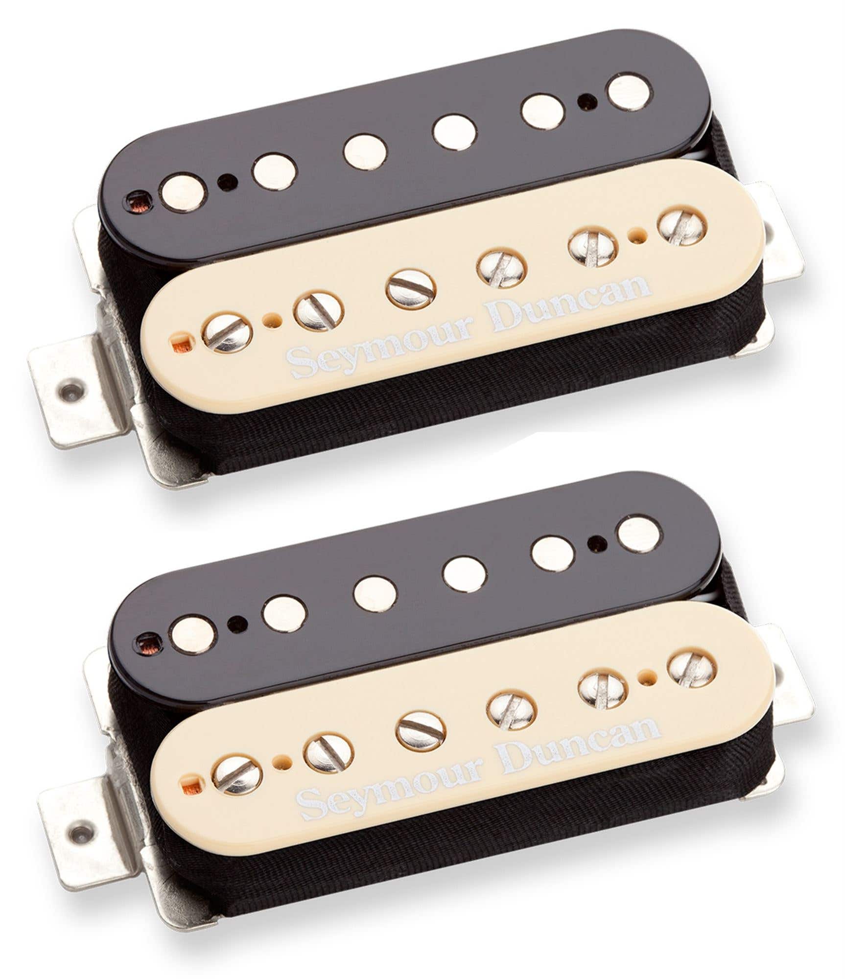 Seymour Duncan Green Magic Humbucker Pickup Set Zebra