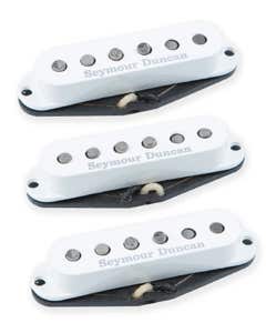 Seymour Duncan Scooped Strat Pickup Set White