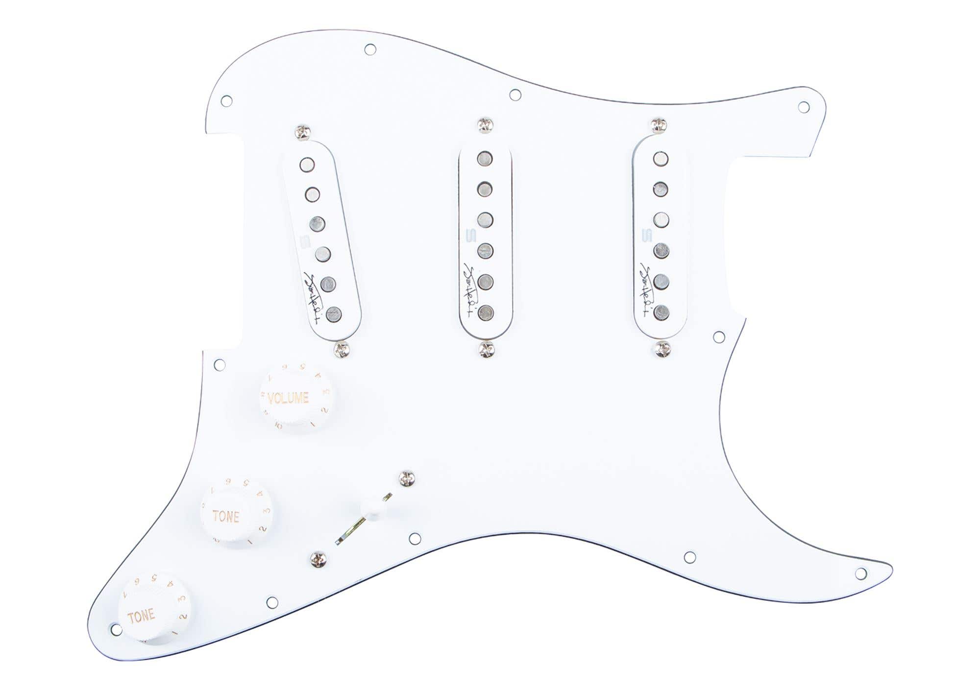 Seymour Duncan Jimi Hendrix Signature Loaded Strat Pickguard Voodoo Style