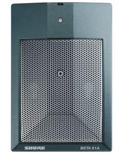 Shure Beta 91A Half Cardioid Boundary Condenser Microphone