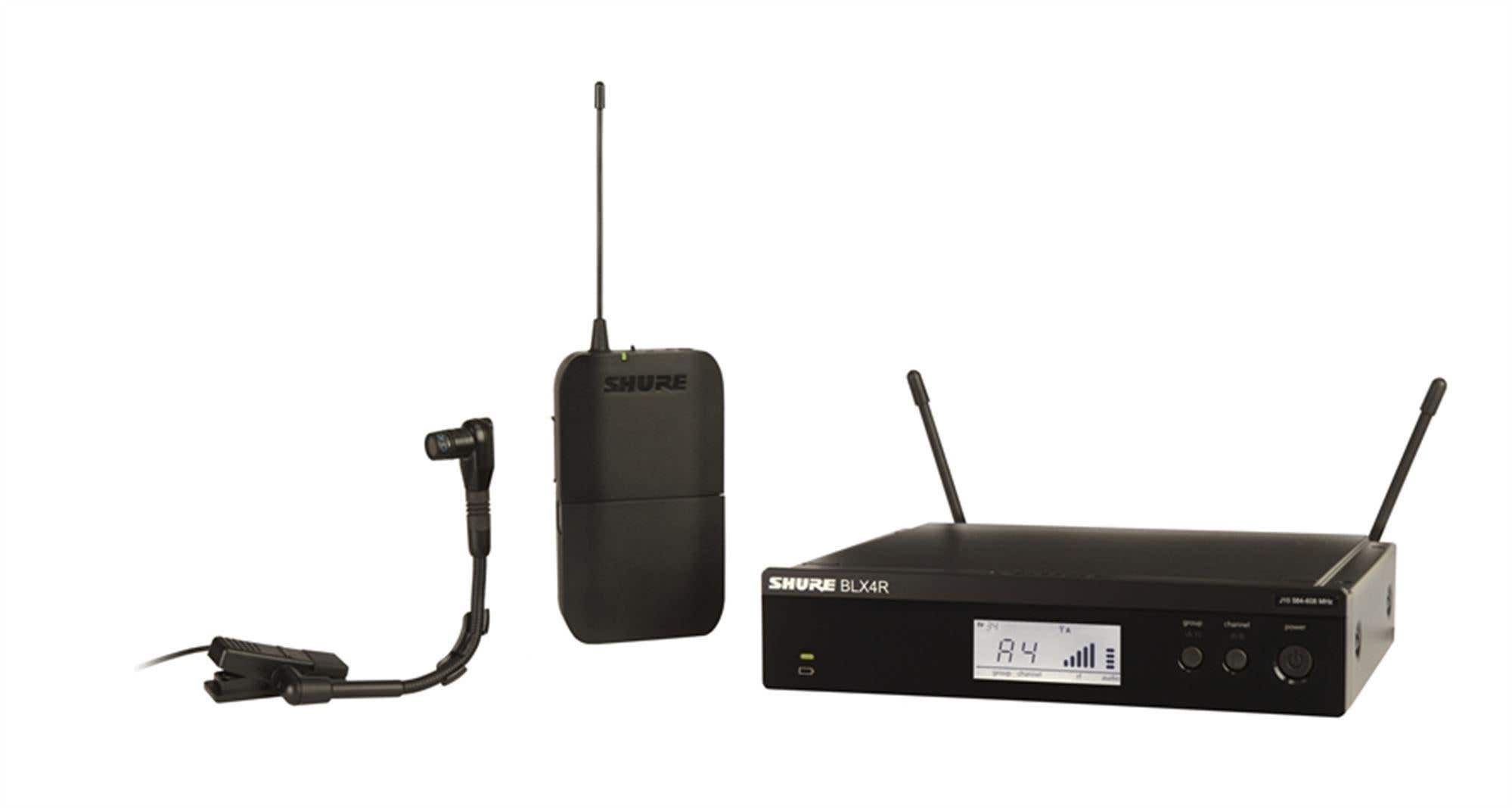 Shure BLX 14RB98 Rackmountable Wireless Instrument Mic System