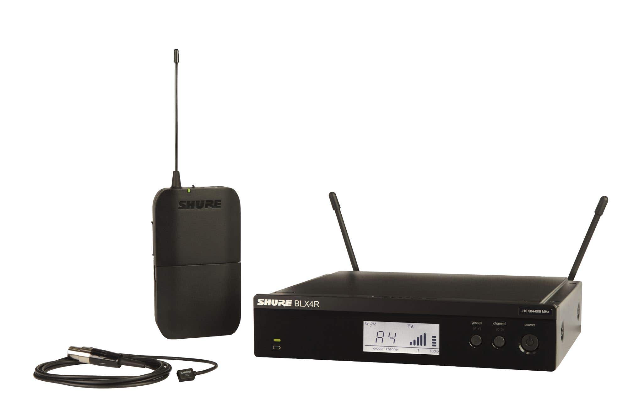 Shure  BLX14R H9 Guitar Wireless System With WA302 Cable H9