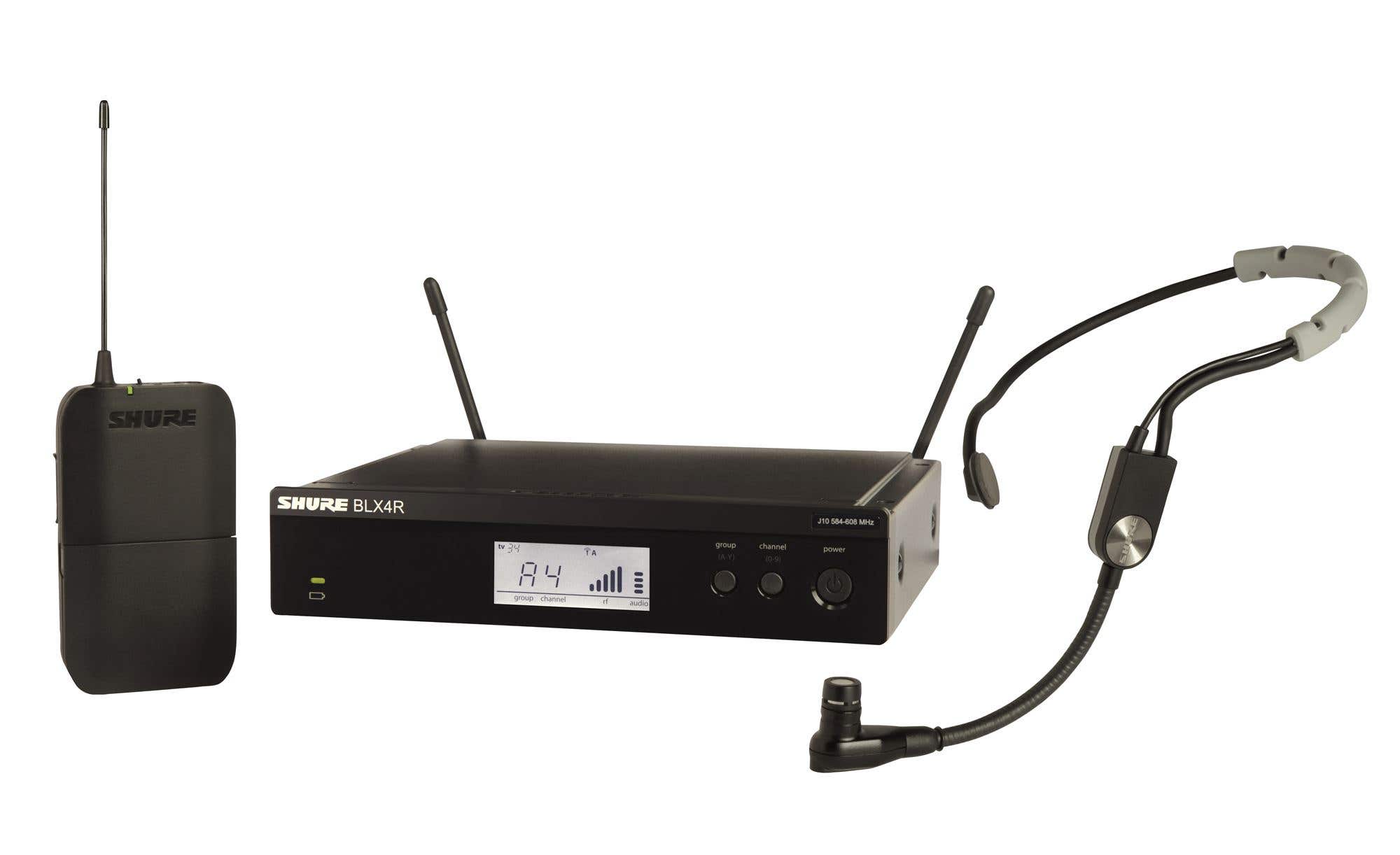 Shure BLX14 RSM35 H9 SM35 Headset Wireless Microphone System H9