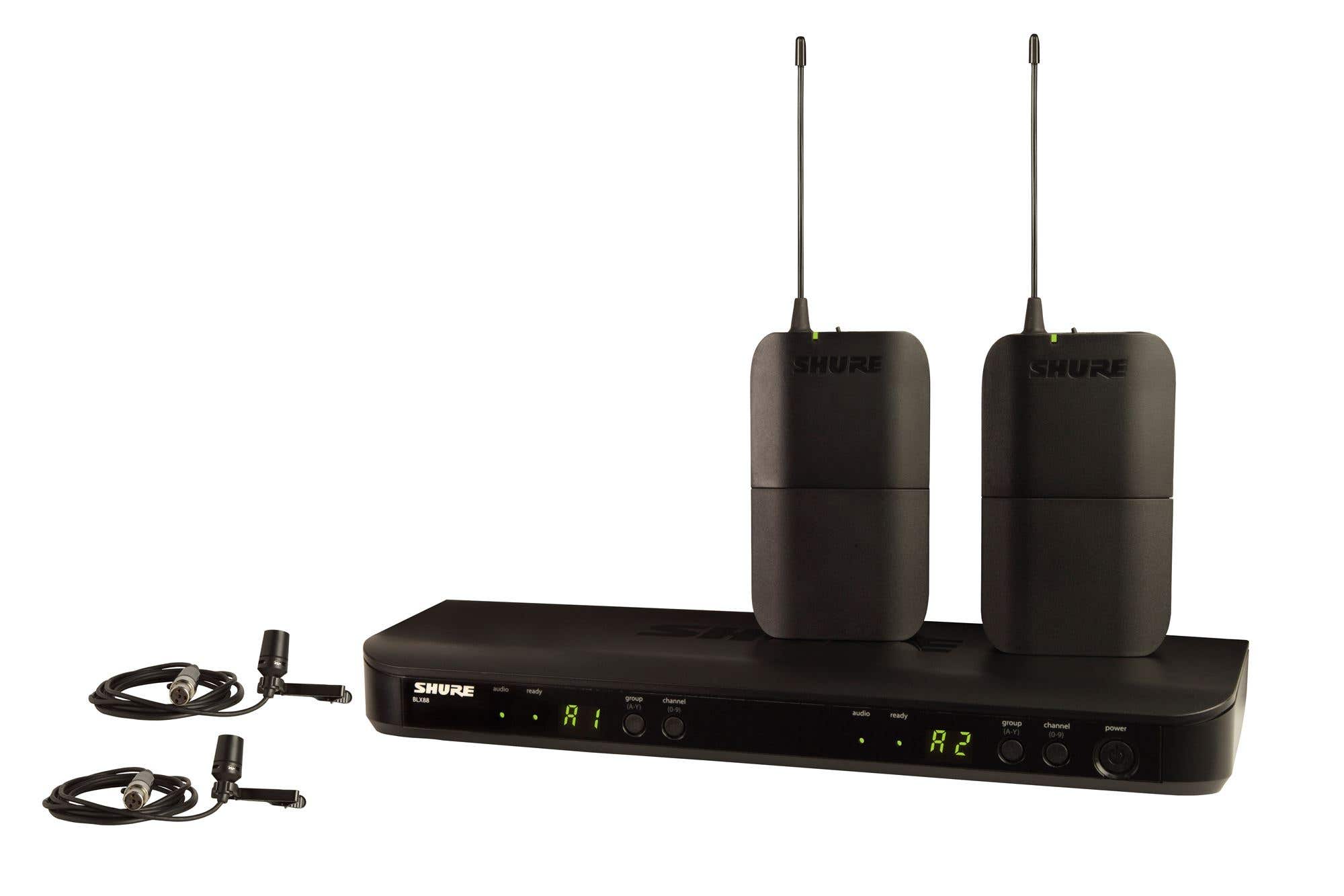 Shure BLX188 CVL H9 Dual Lavalier Wireless Microphone System H9