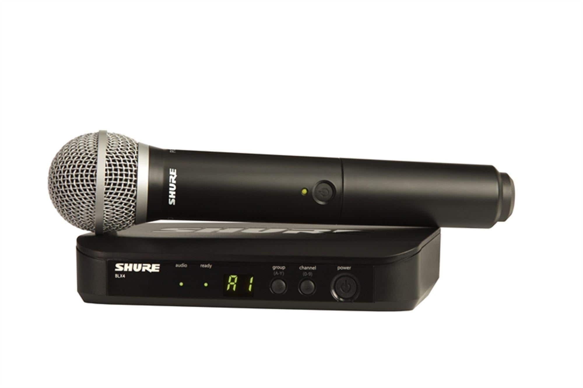 Shure BLX 24PG58 Handheld Wireless Mic System with PG58 Band H9