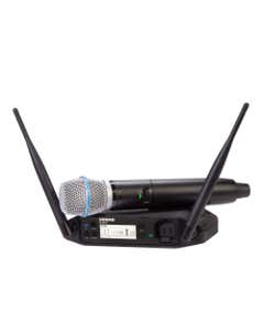 Shure GLXD24R Plus Dual Band Vocal Handheld Wireless System with Beta87a