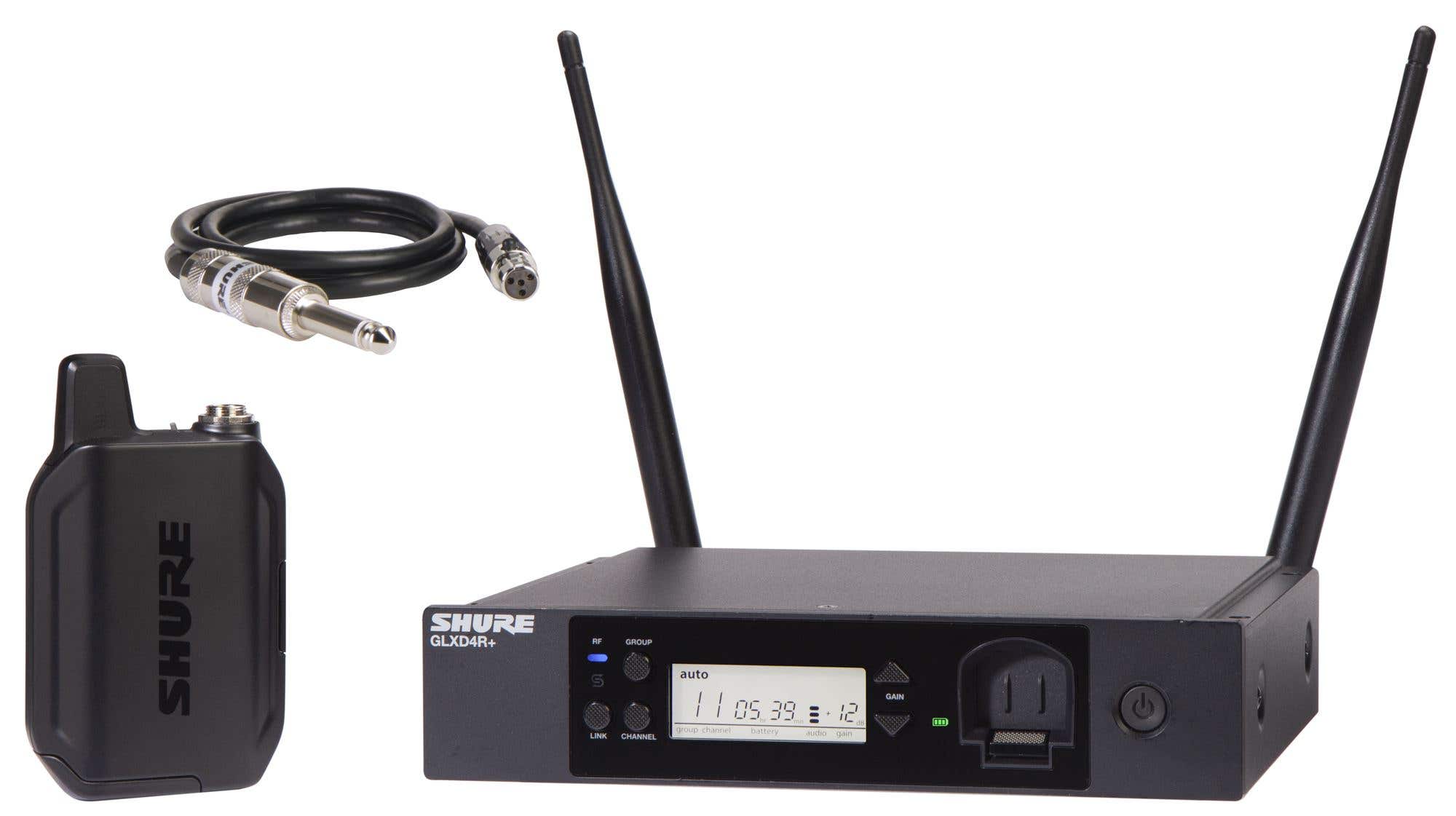 Shure GLXD14R Plus Dual Band Instrument  Guitar Wireless System