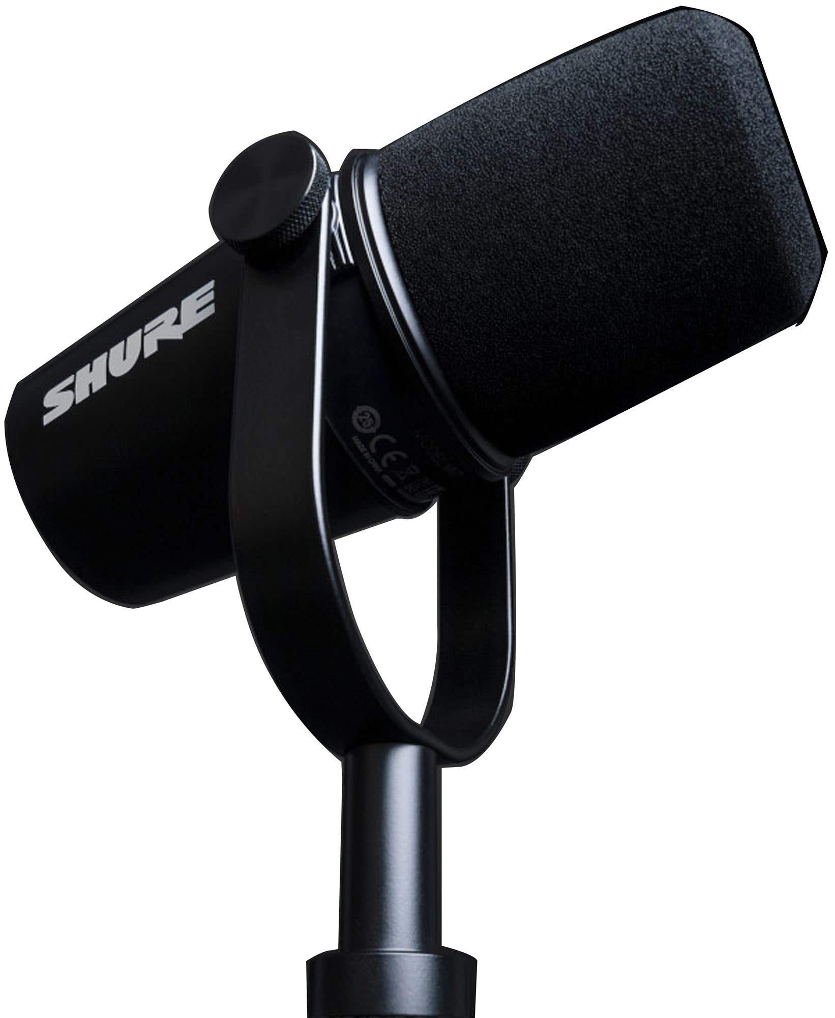 Shure MV7 Dynamic Cardioid USB Podcast And Broadcast Microphone Black