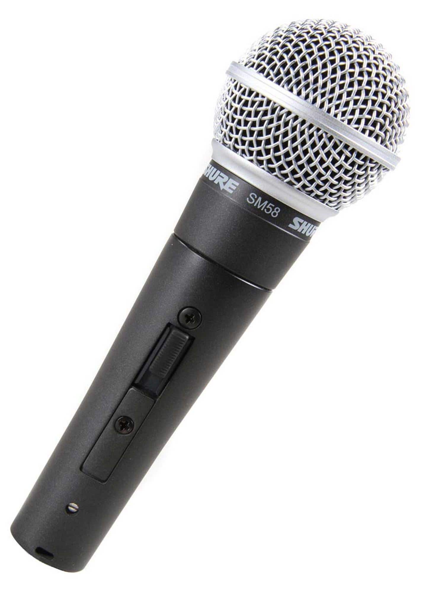 Shure SM58S with Switch Dynamic Vocal Microphone