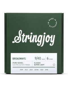 Stringjoy Broadways Nickel Electric Guitar Strings