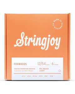 Stringjoy SJ-FW Foxwoods Coated Phosphor Bronze Acoustic Strings
