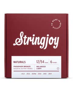 Stringjoy Naturals Phosphor Bronze Acoustic Guitar Strings