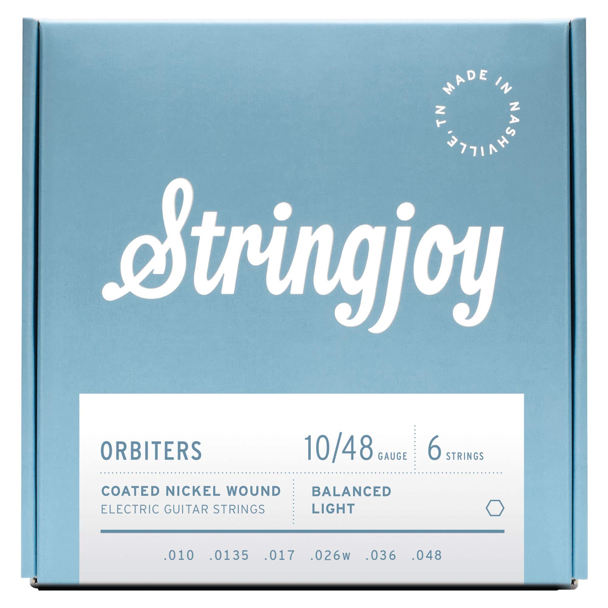 Stringjoy SJ-OR Orbiters Coated Nickel Wound Electric Strings