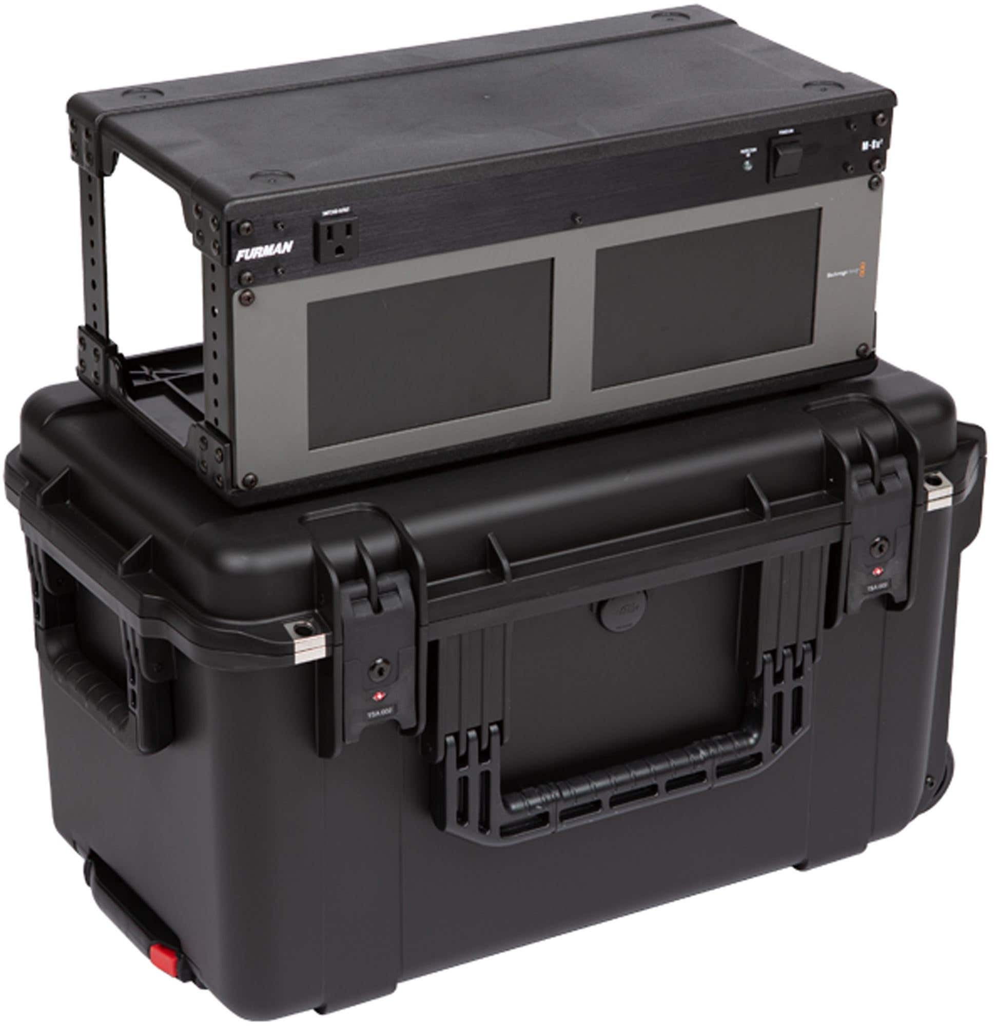 SKB 3i-2213M124U iSeries Injection Molded Shallow 9" Fly Rack 4U