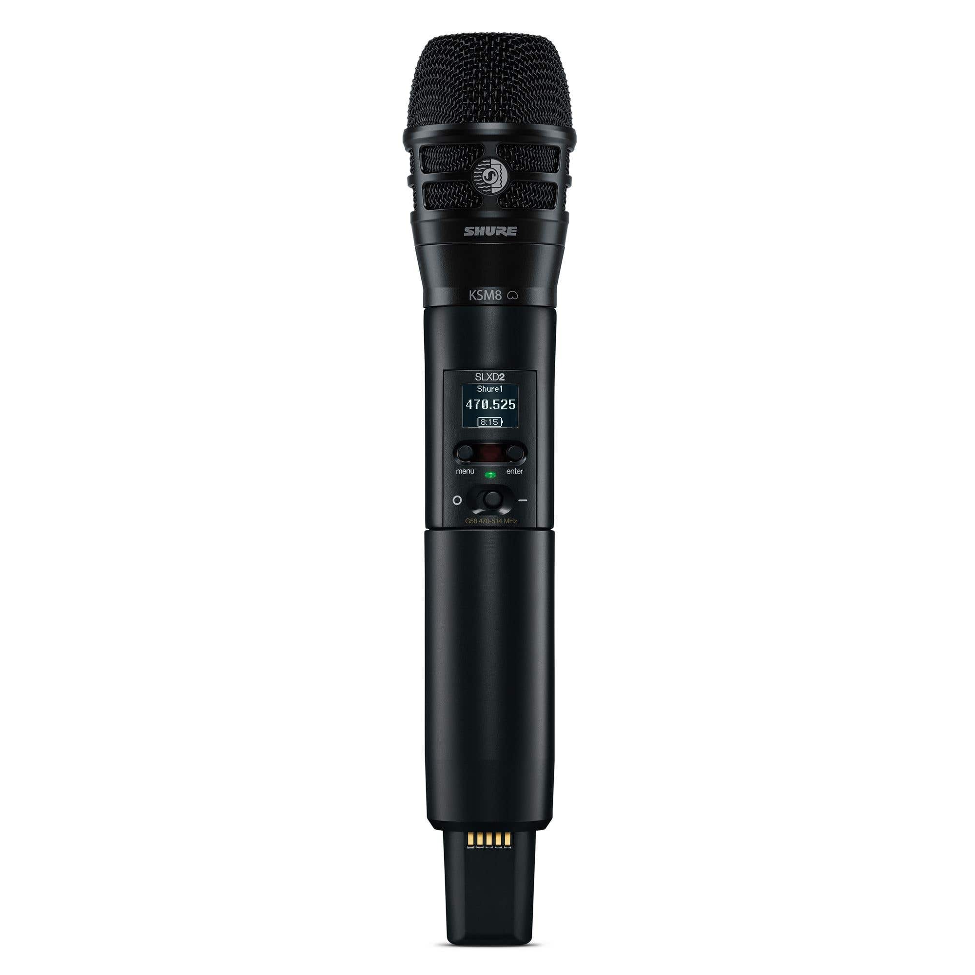 Shure SLXD2KSM8BG58 SLXD KSM8B Handheld Transmitter