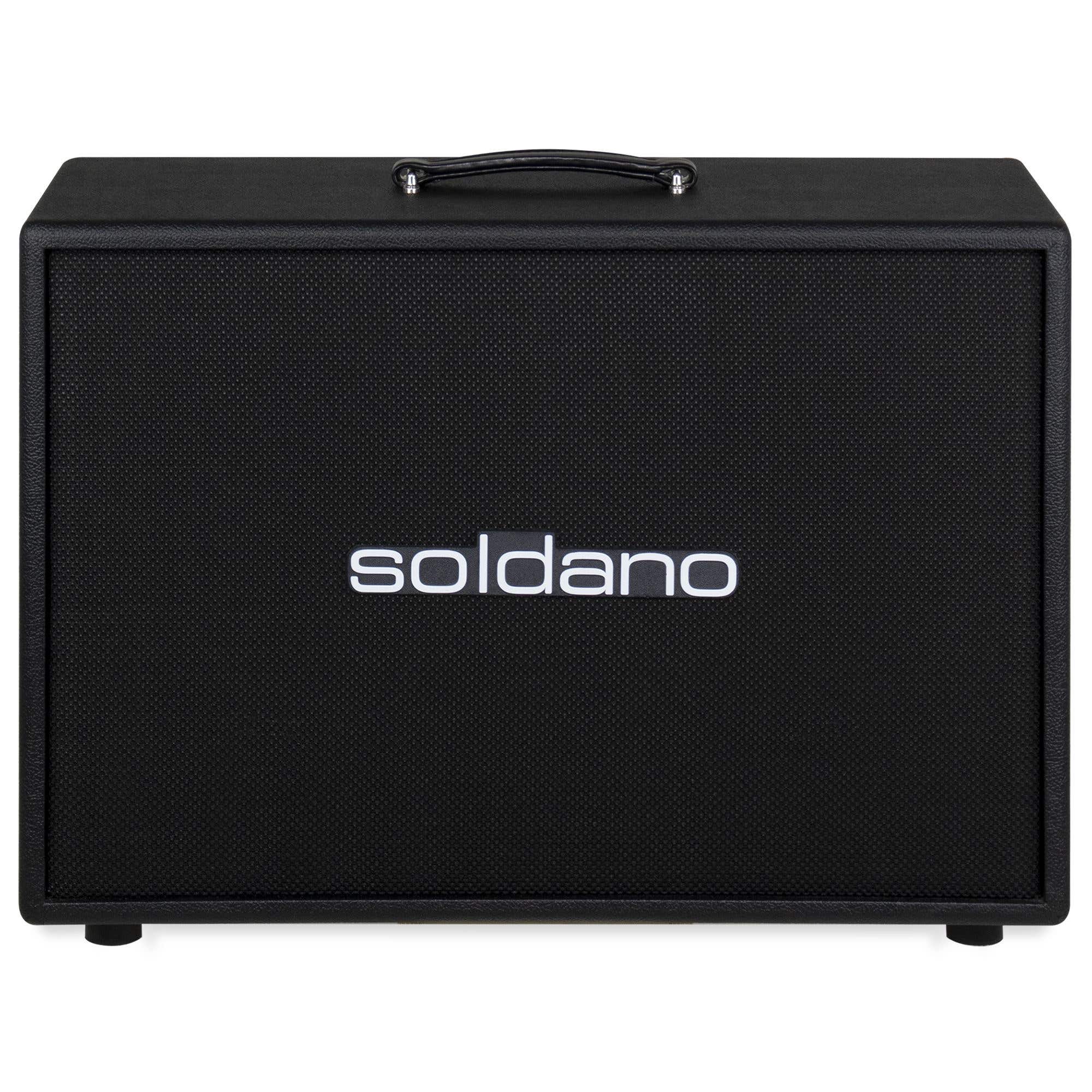 Soldano Straight 2x12 Speaker Cabinet 120 Watts 8 Ohms Black