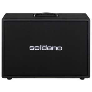 Soldano Straight 2x12 Speaker Cabinet 120 Watts 8 Ohms Black
