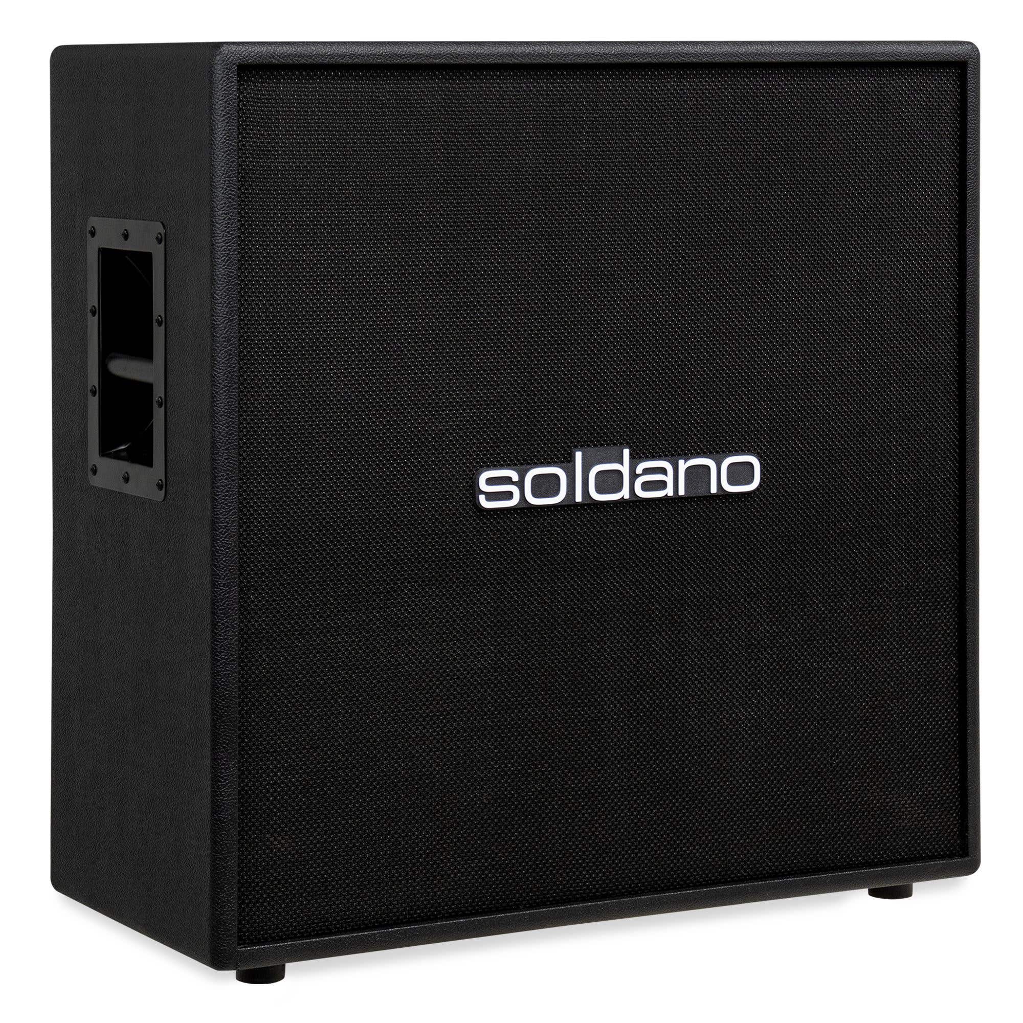 Soldano Straight 4x12 Speaker Cabinet 240 Watts 16 Ohms Black