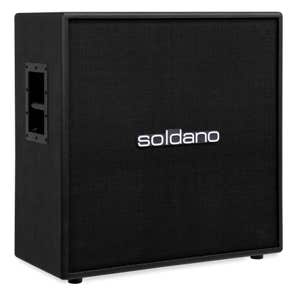 Soldano Straight 4x12 Speaker Cabinet 240 Watts 16 Ohms Black