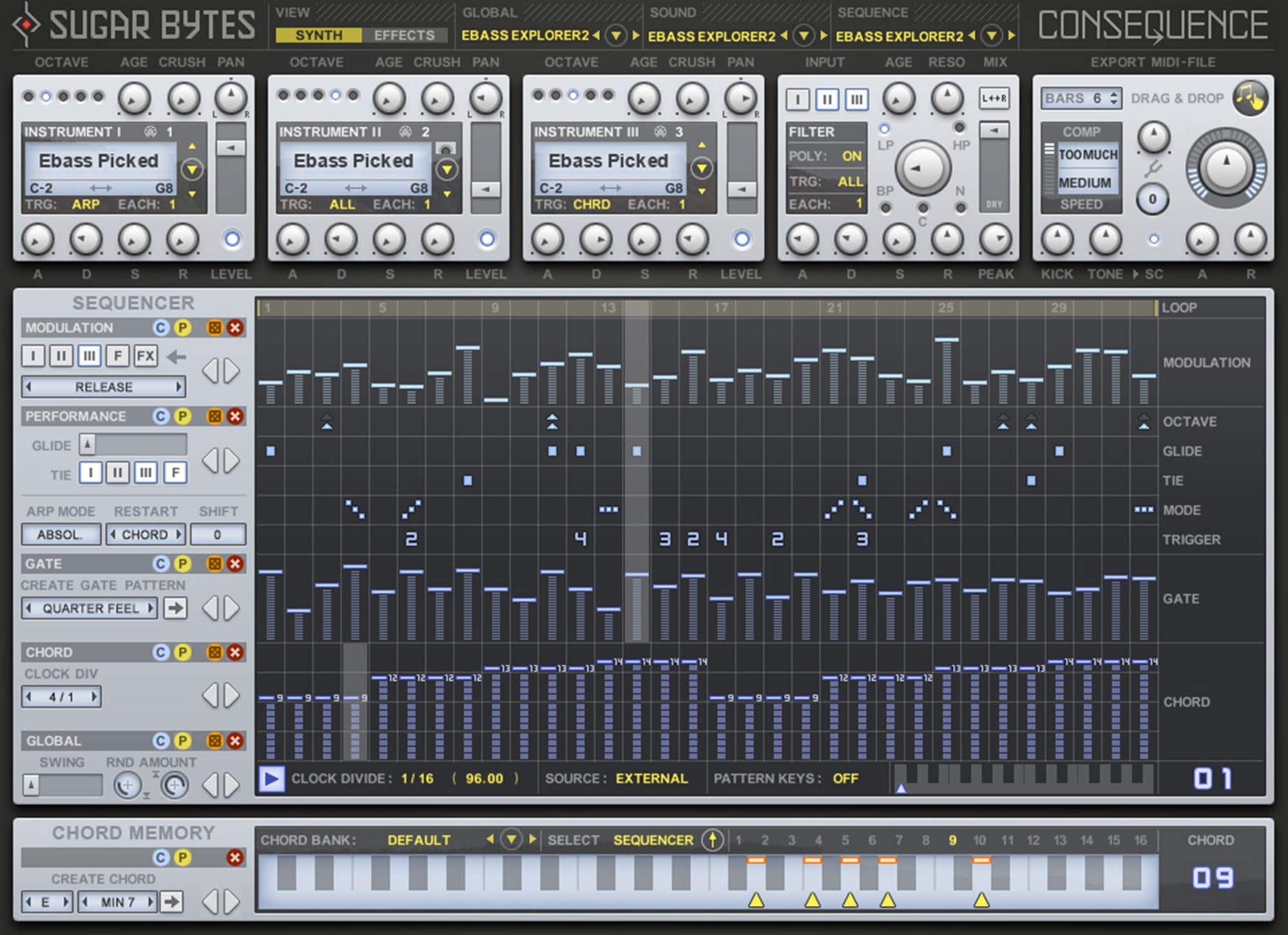 Sugar Bytes Consequence Software Drum Machine Plugin Download