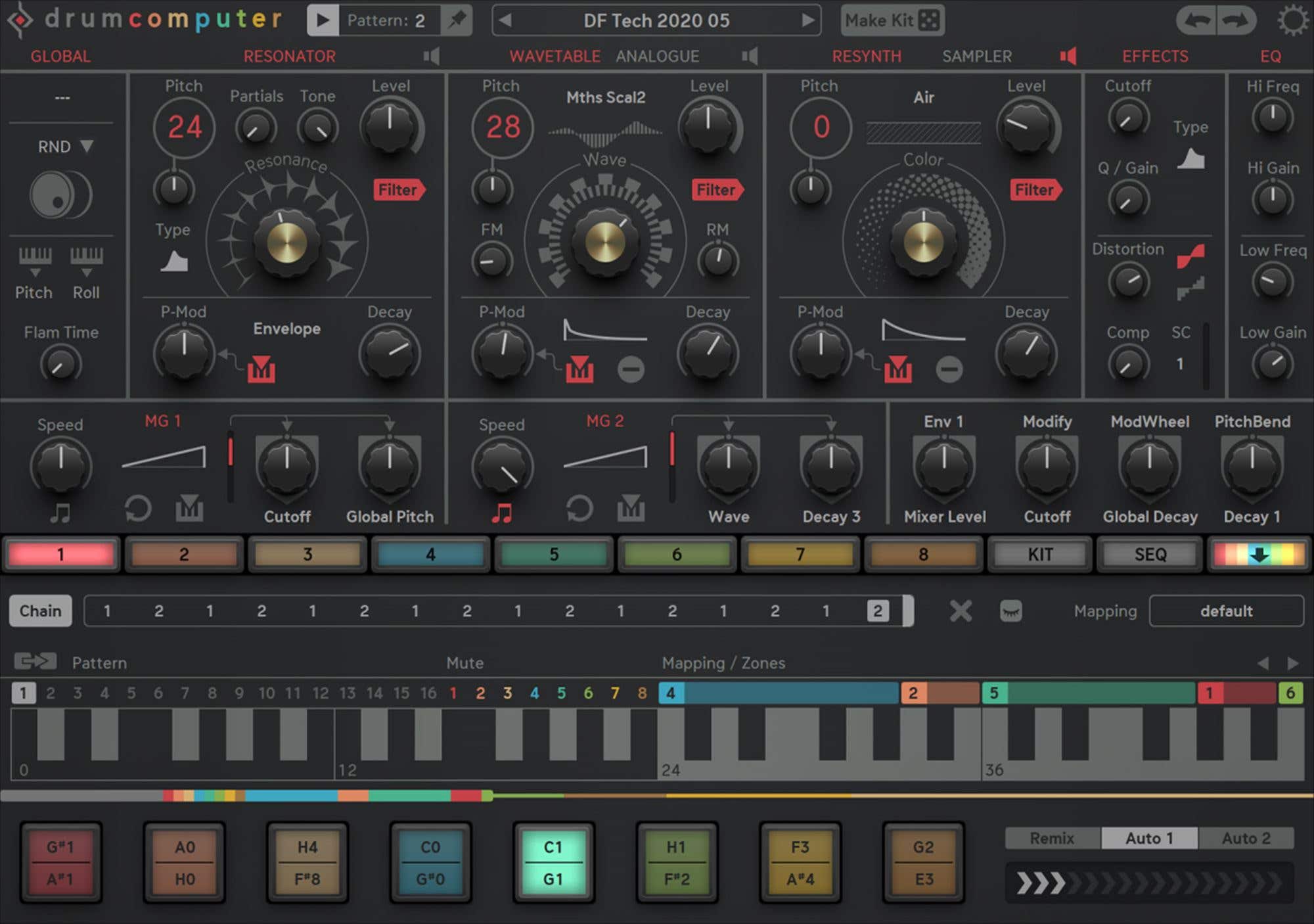 Sugar Bytes DrumComputer Software Drum Machine Plugin Download