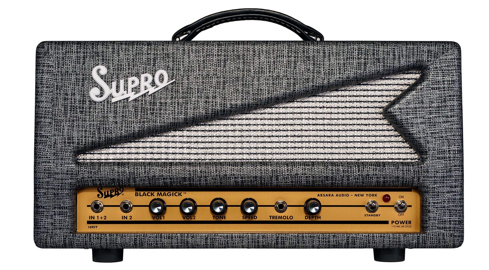Supro Black Magick Tube Amplifier Head 25 Watts