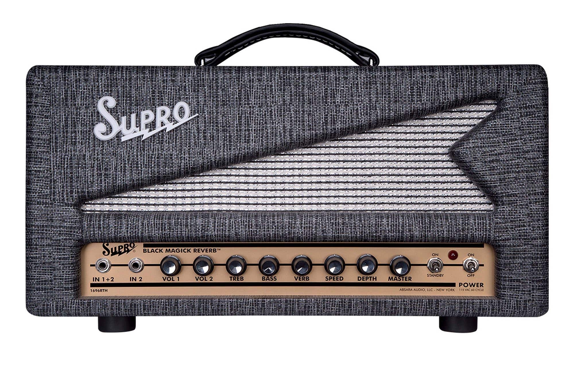 Supro Black Magick Reverb Tube Amplifier Head