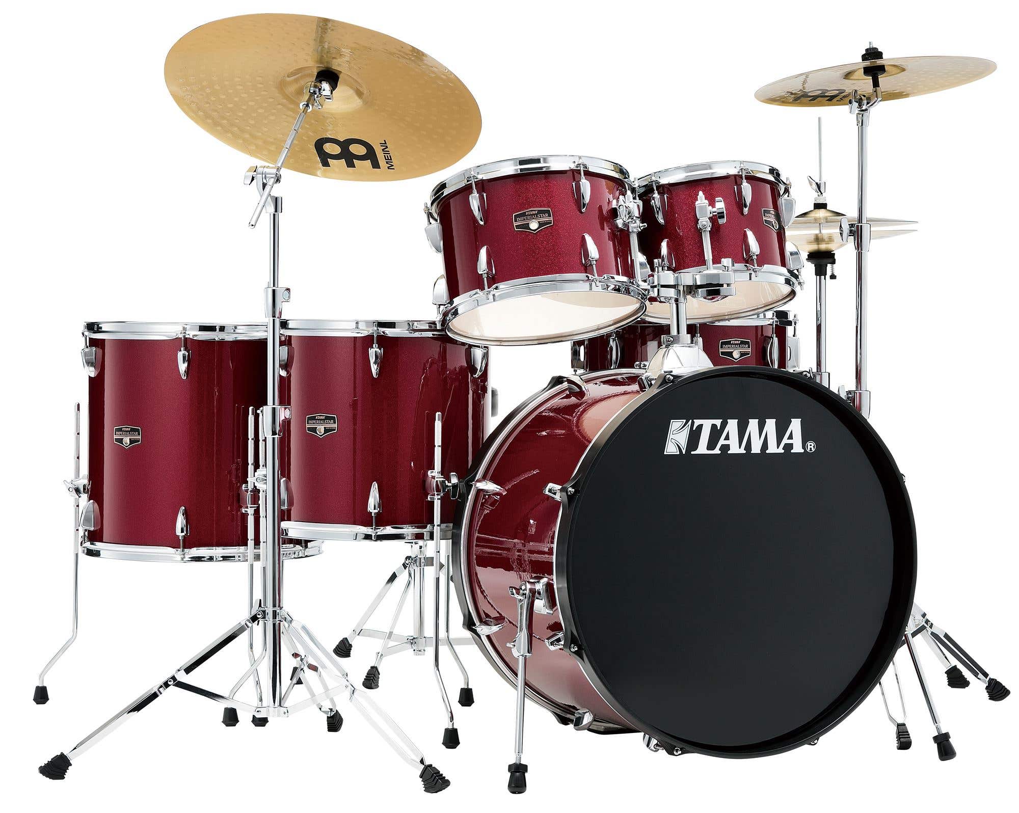 Tama Imperialstar 6-Piece Drum Set with Meinl Cymbals