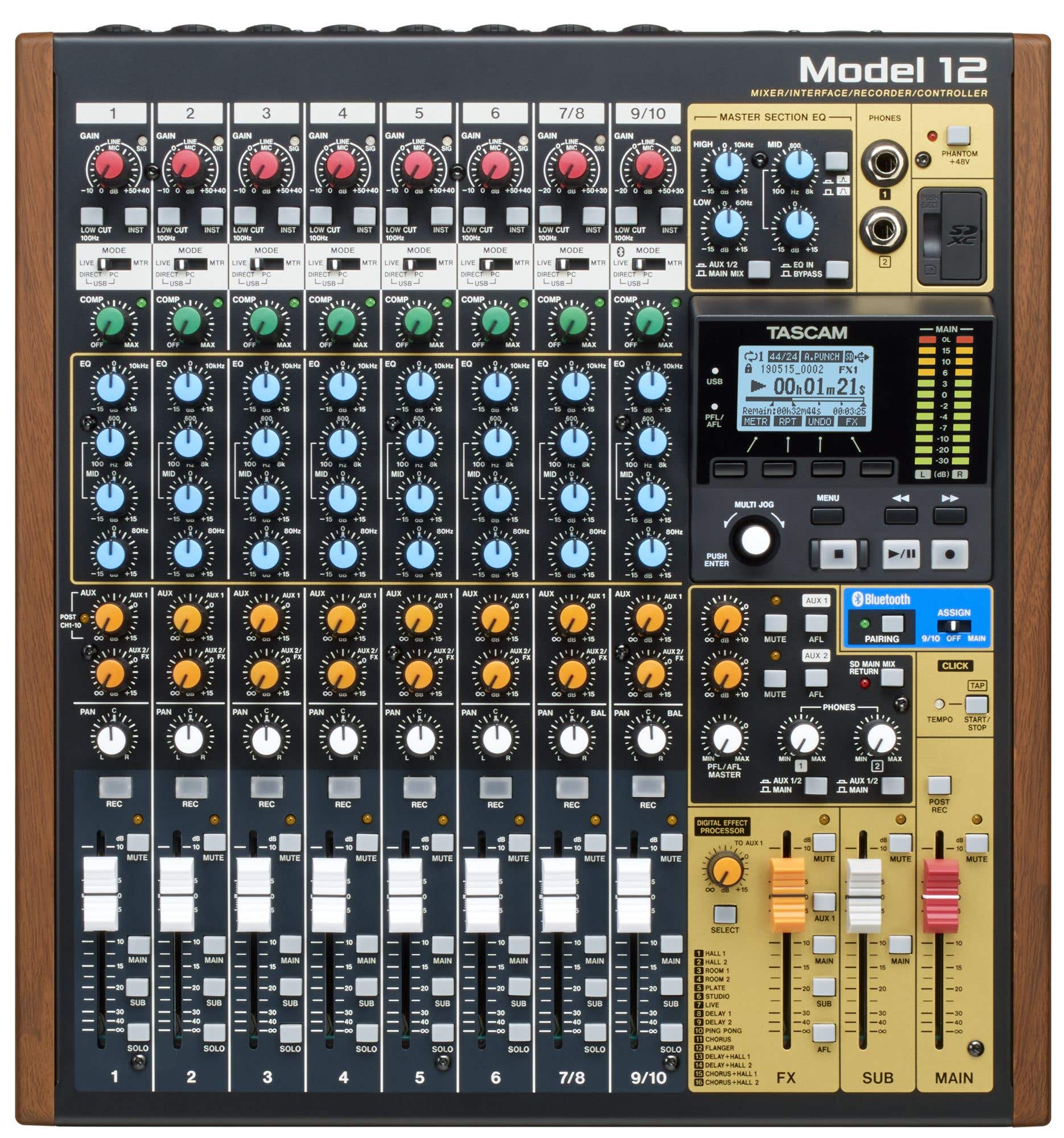 TASCAM Model 12 Integrated Production Suite