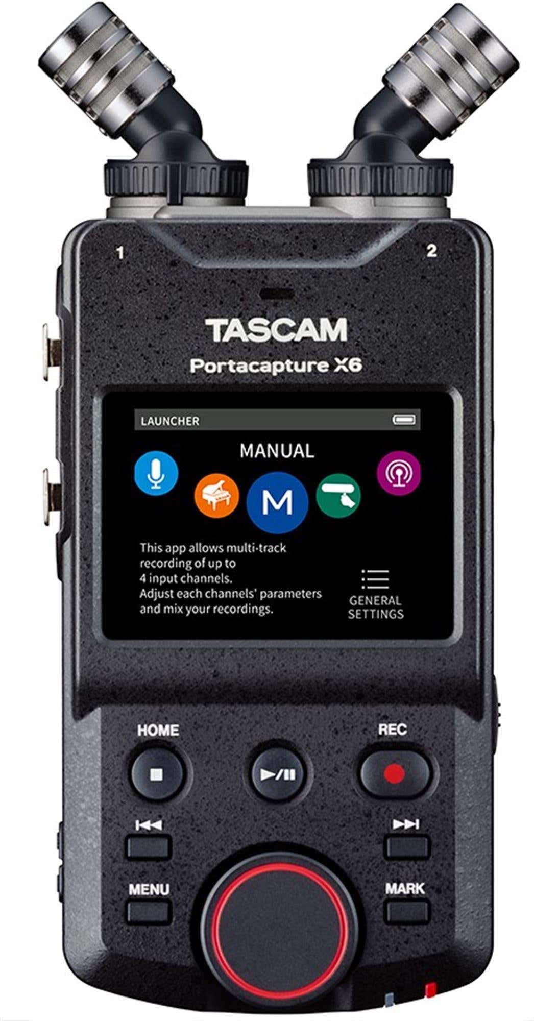 TASCAM PORTACAPTURE X6 6 Track PCM Digital Audio Recorder