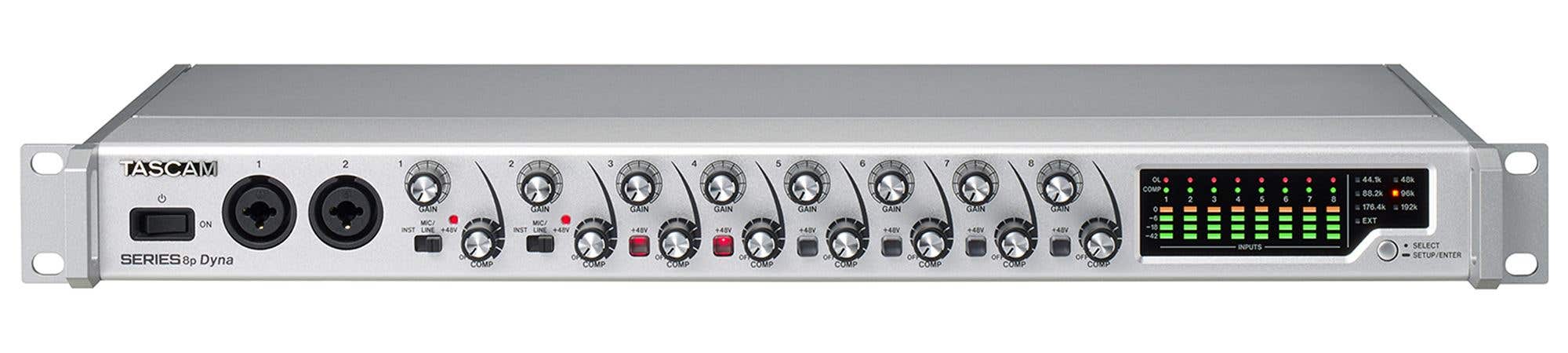 TASCAM Series 8P Dyna 8 Channel Mic Preamp