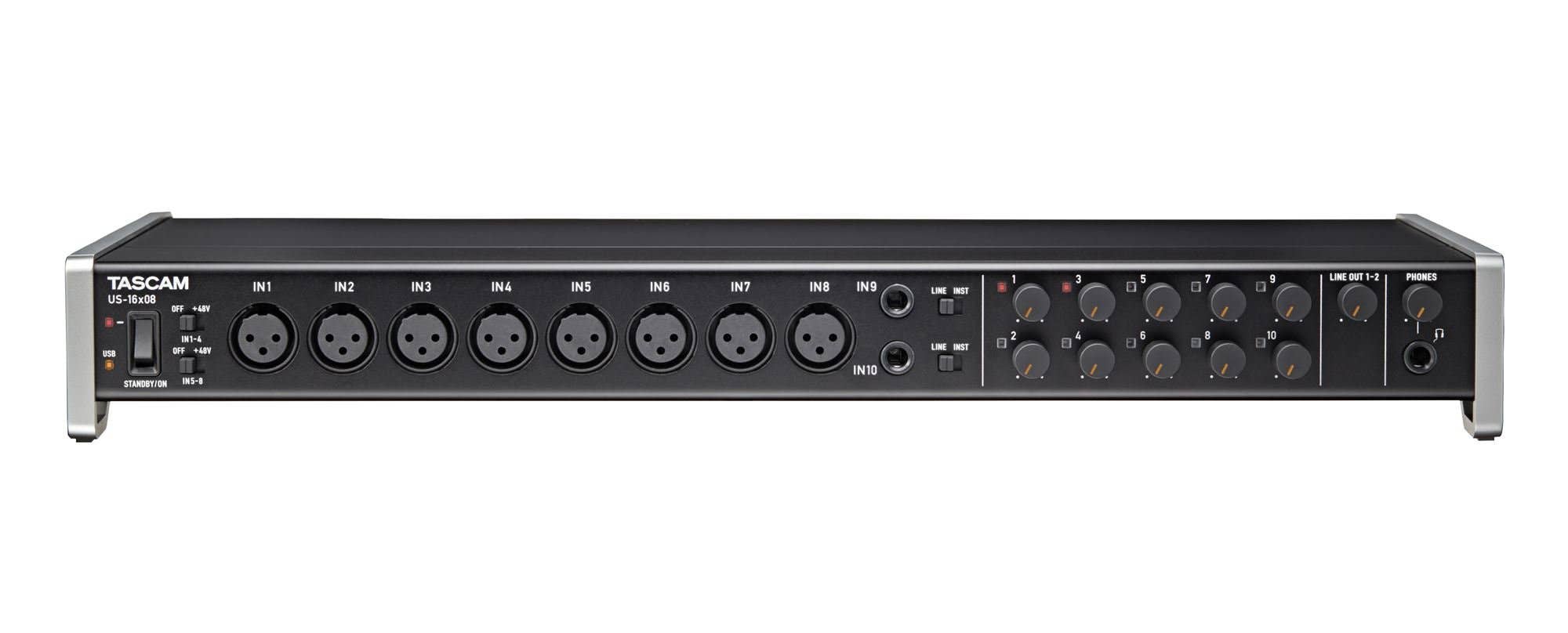 Tascam US-16X08 16x8 channel USB Audio Interface