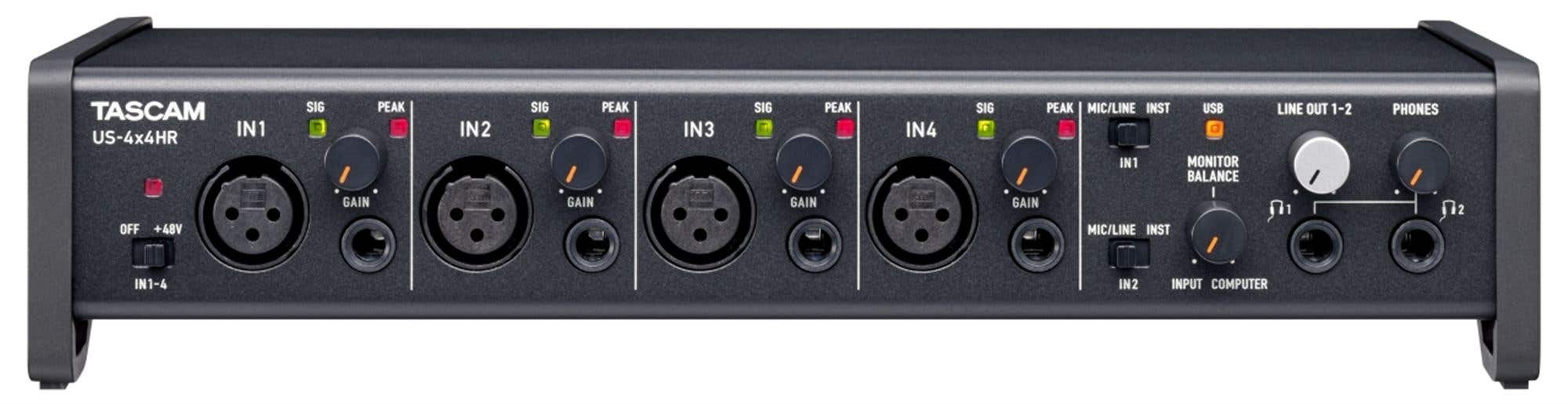 TASCAM US-4X4HR 4X4 USB Audio Interface