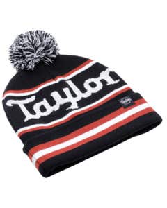 Taylor 3702 Pom Beanie, Intarsia Knit