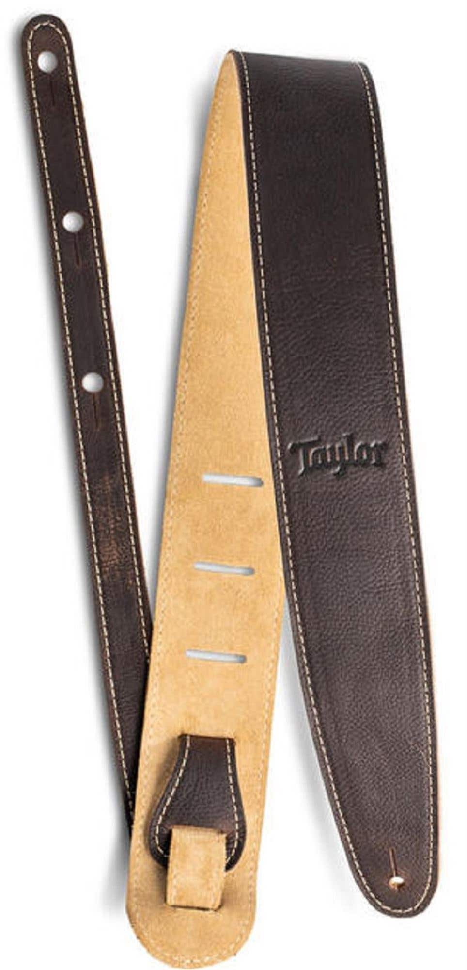Taylor 2.5" Leather Strap Suede Back