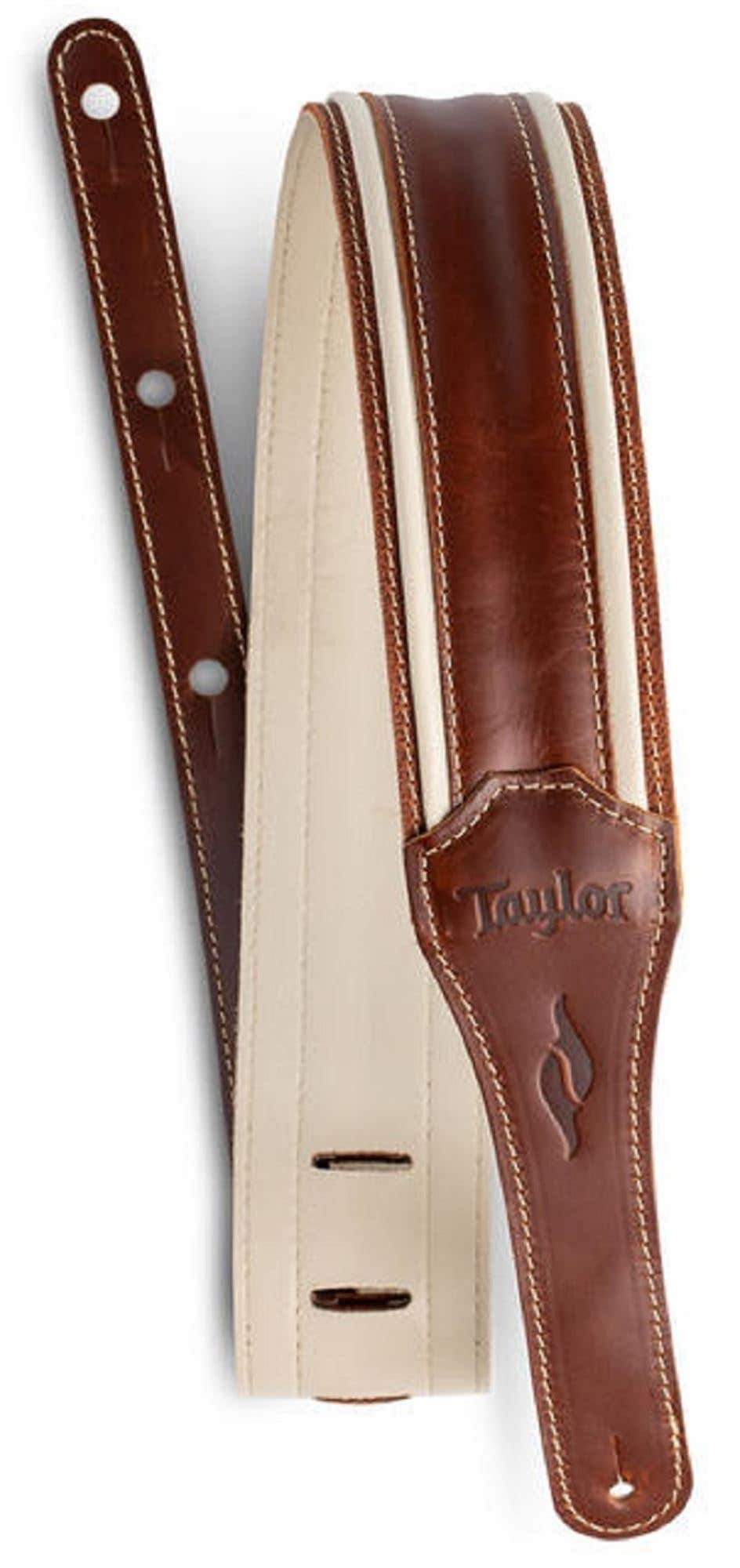 Taylor Element 2.5" Leather Strap Brown Cream