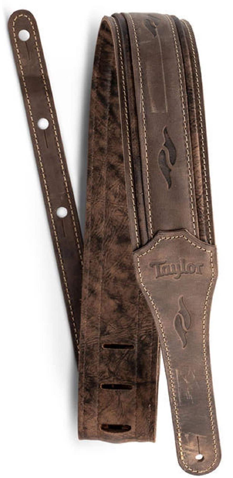 Taylor Element Distressed Leather Strap Dark Brow