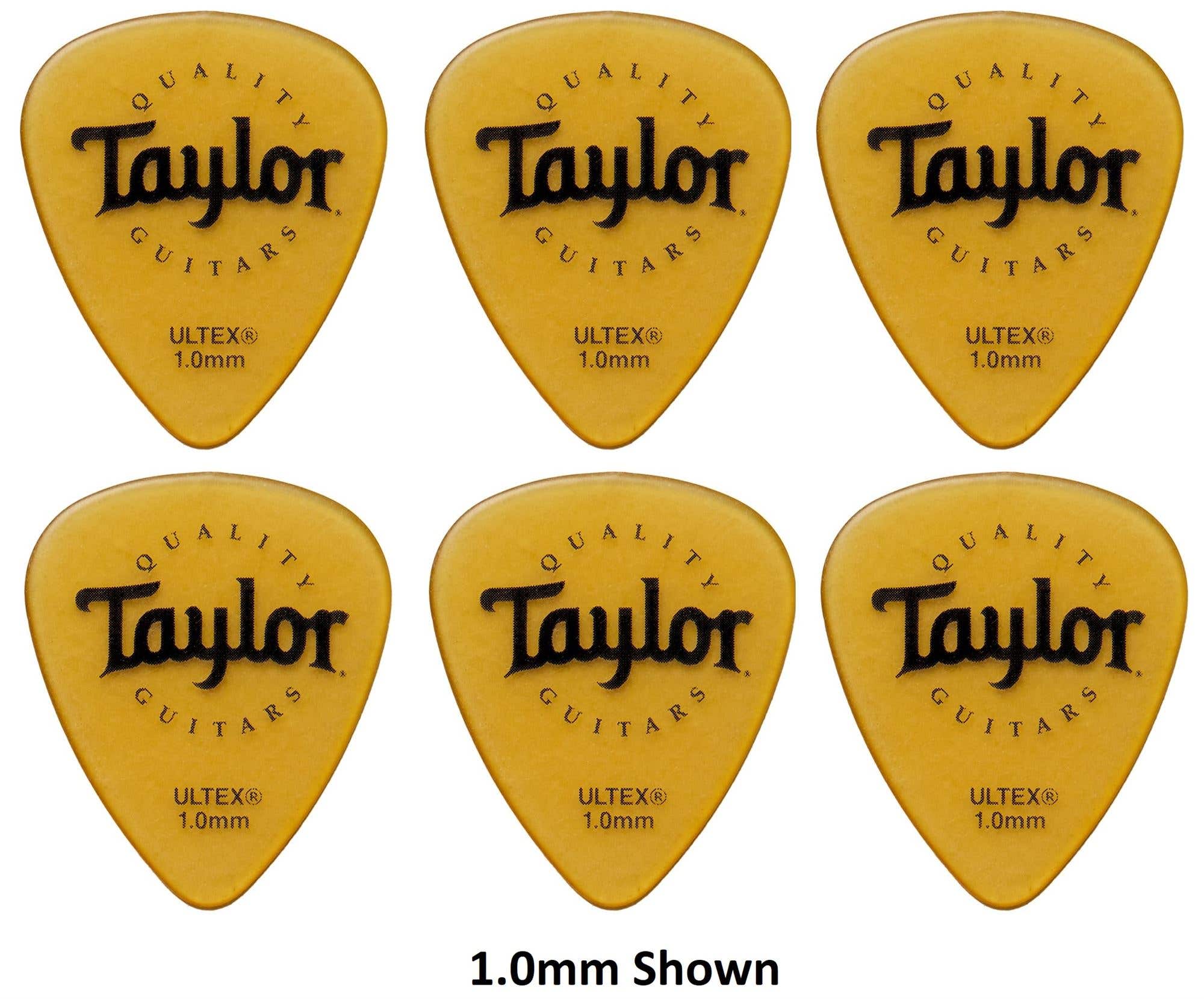 Taylor ULTEX Guitar Picks 6 Pack