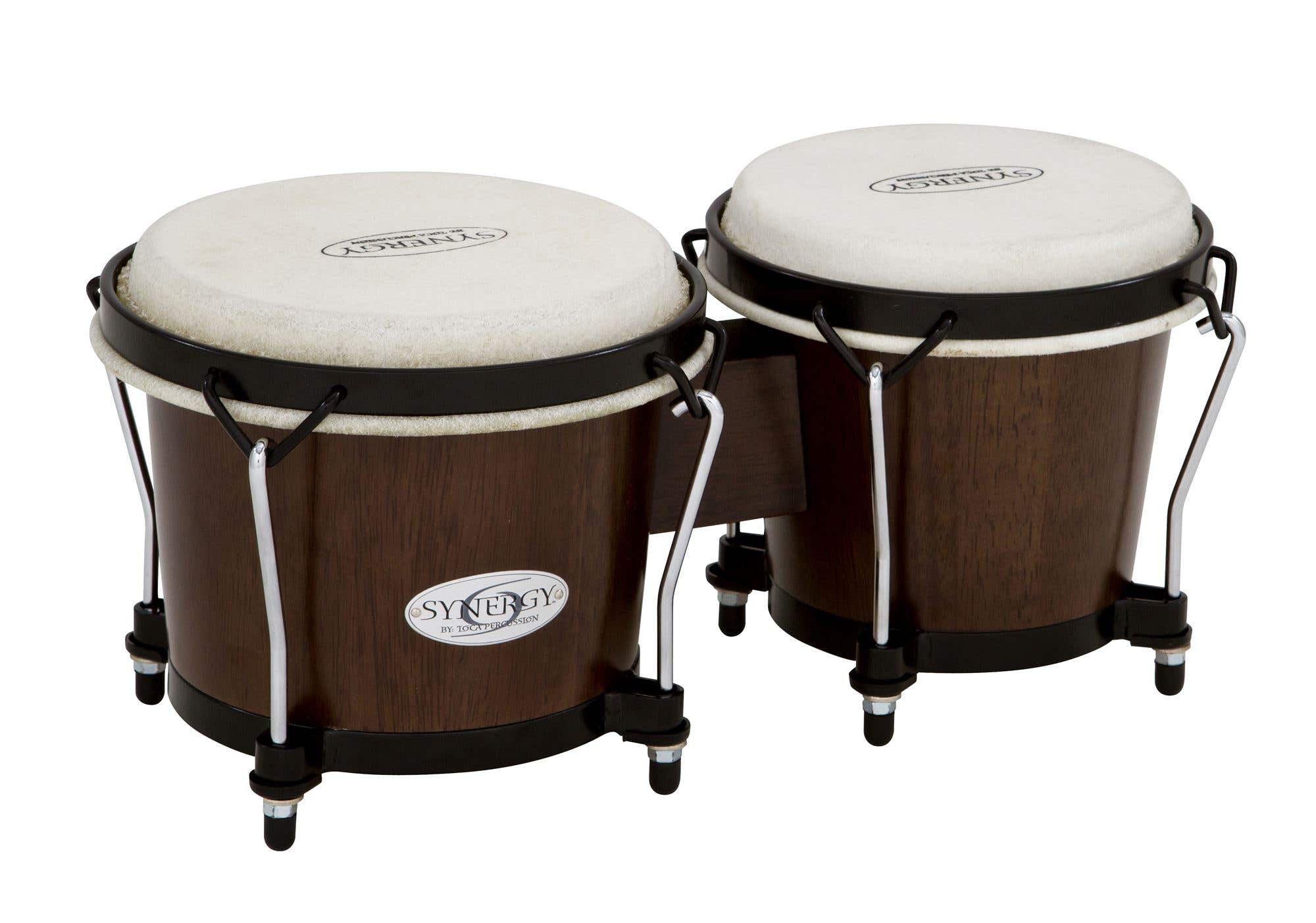 Toca 2100 Synergy Wood Bongos Tobacco
