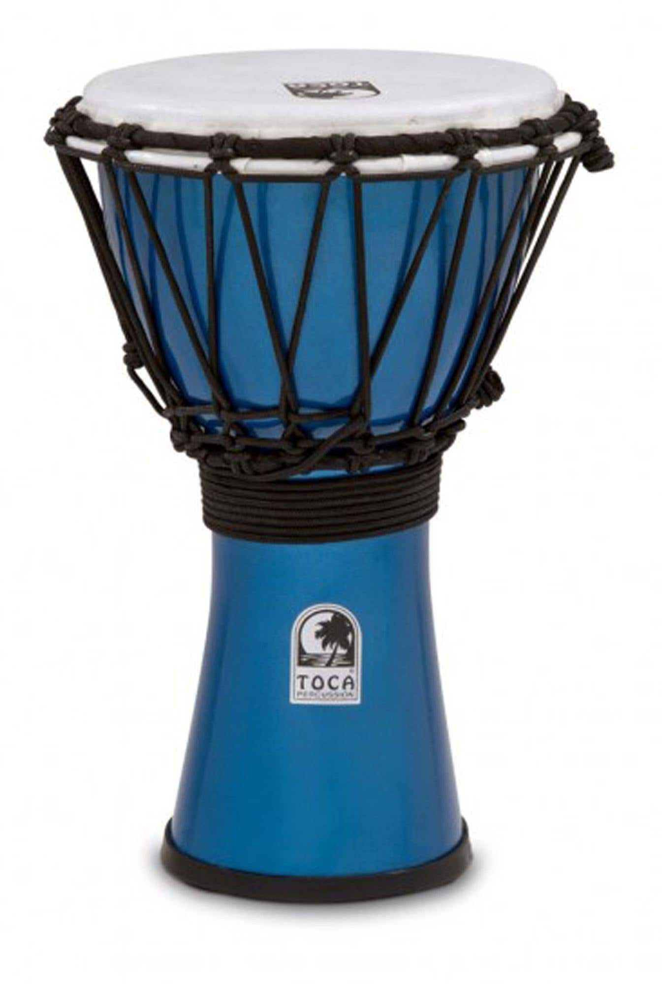 Toca Colorsound 7 Inch Djembe Metallic Blue