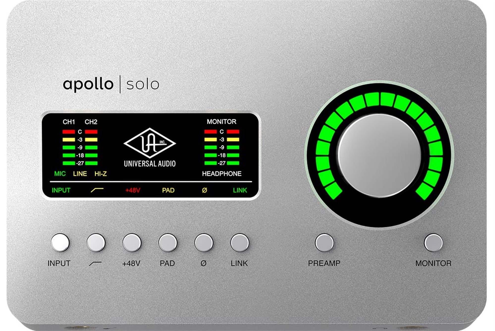 Universal Audio Apollo Solo Heritage Edition Audio Interface MAC or PC