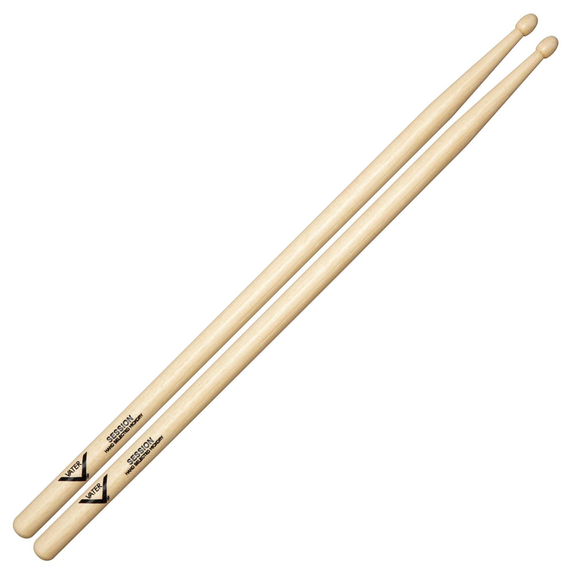 Vater VHSEW Session Hickory Wood Tip Drum Sticks Pair