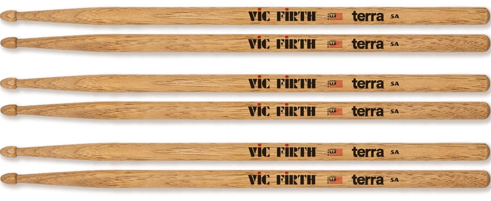 Vic Firth American Classic 5AT Terra Wood Drumsticks