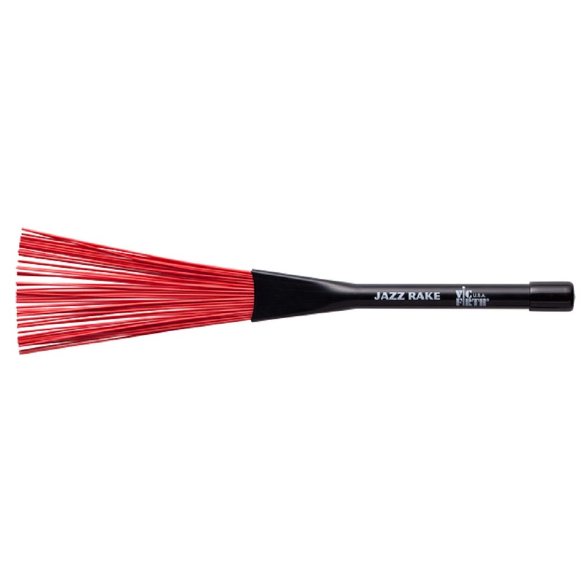 Vic Firth Jazz Rake Red Plastic